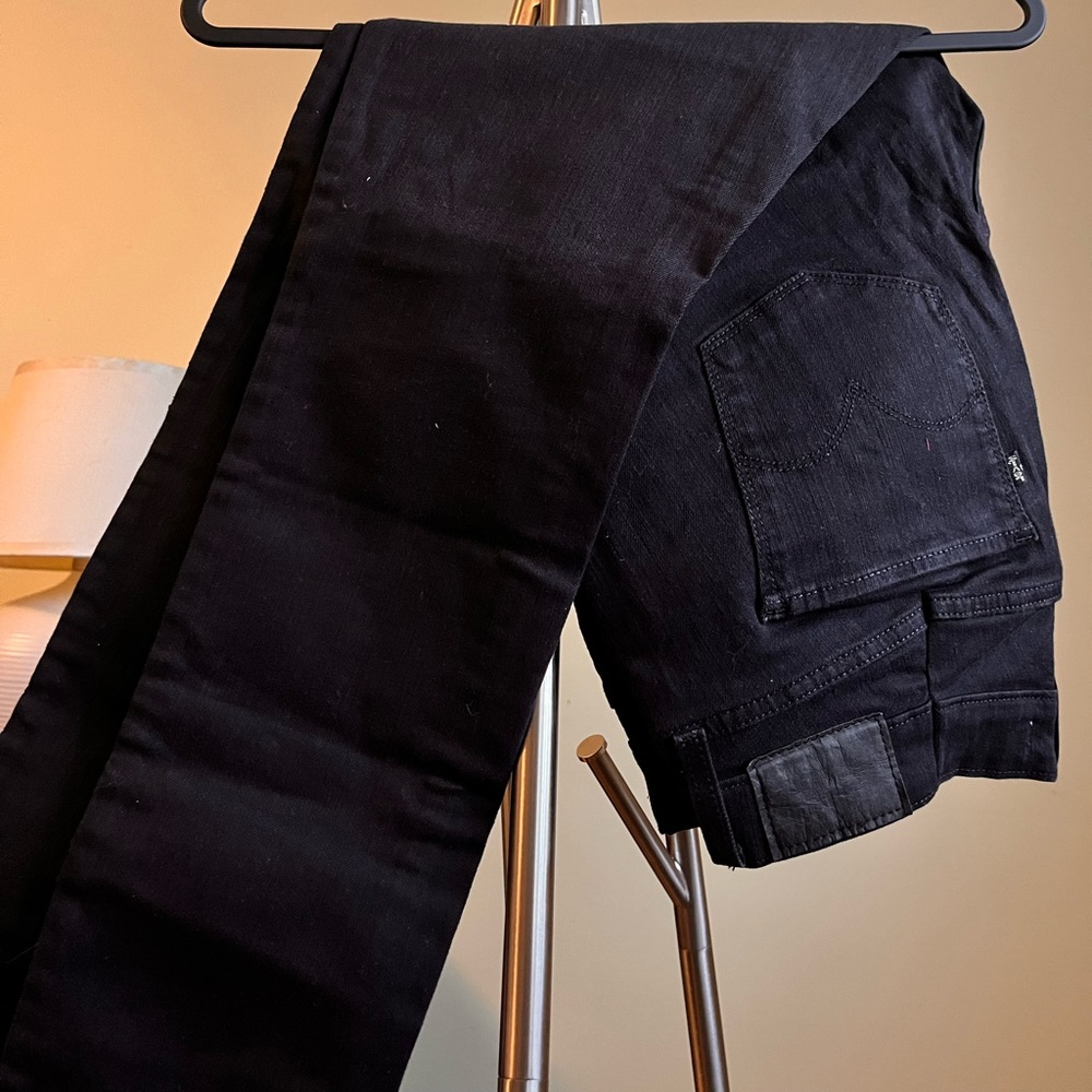 Levis black jeans . Rarely used.